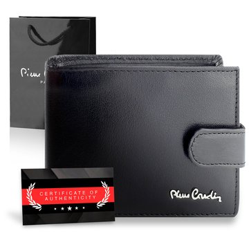Pierre Cardin Elegantní kožená pánská peněženka s ochranou RFID Dárková taška a certifikát