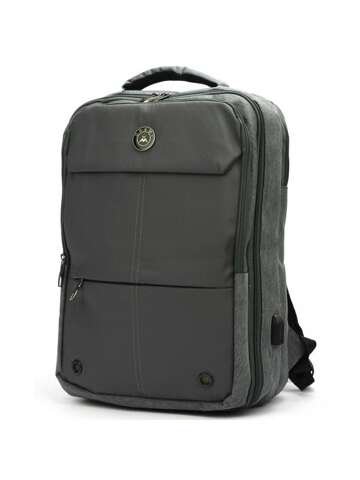 Pánsky batoh Ormi 5677# dark ash large urban backpack with braces